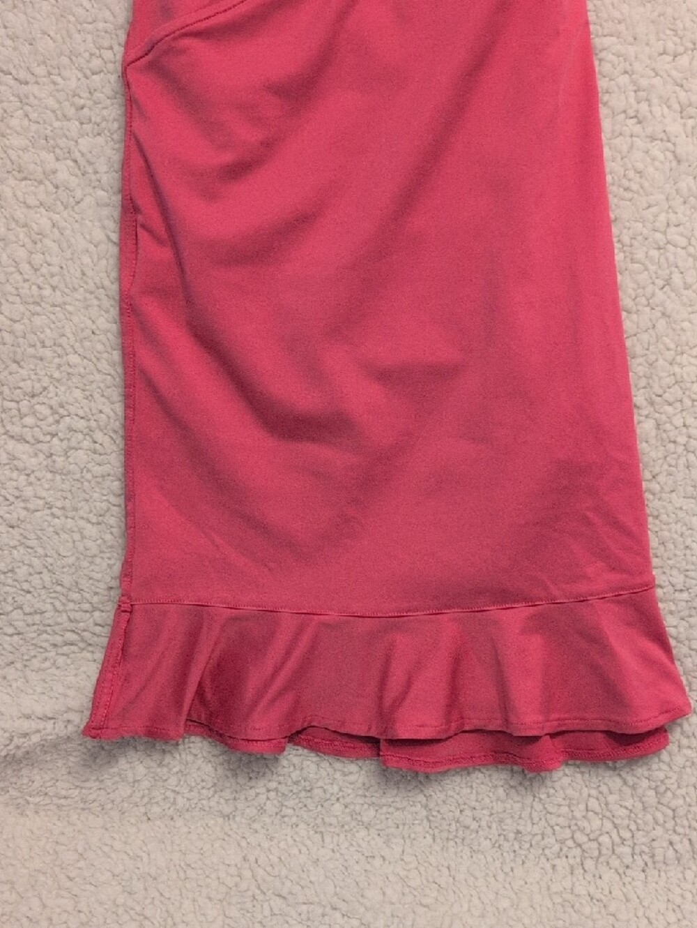 Pink Ruffle Hem Skort - Picture 4 of 5